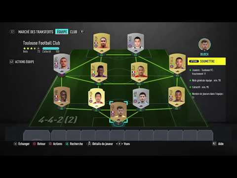 FIFA20 SBC / DCE LIGUE 1 CONFORAMA - TOULOUSE FOOTBALL CLUB - SOLUTION PAS CHER