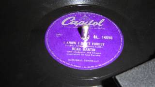 Dean Martin - I Know I Can't Forget (78 giri side B)