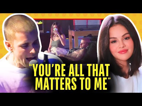 Justin Bieber whispers Selena, looks at his tattoo of her, then sings Daisies & Hailey saw it all