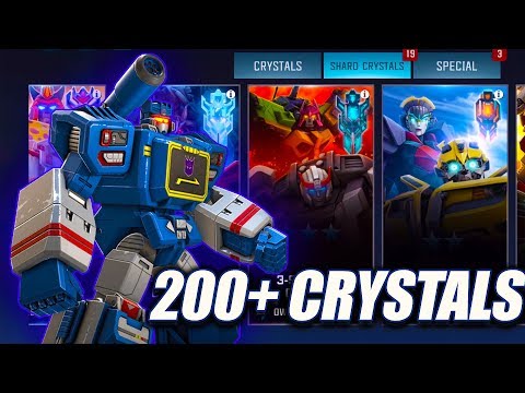 MASSIVE 200+ CRYSTAL OPENING - Transformers: Forged To Fight