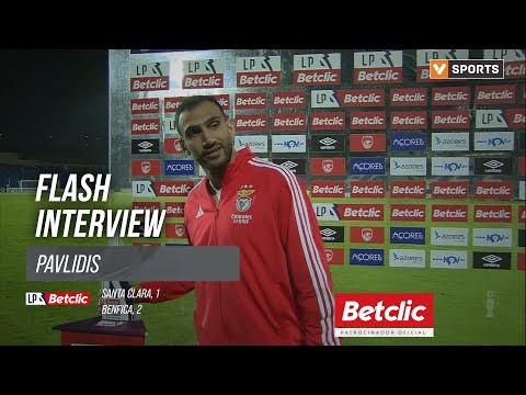 I Liga (#22) | Santa Clara 1-2 Benfica: Flash Interview Pavlidis