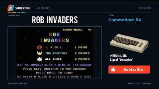 Commodore 64 -=RGB Invaders=-/🤖AI