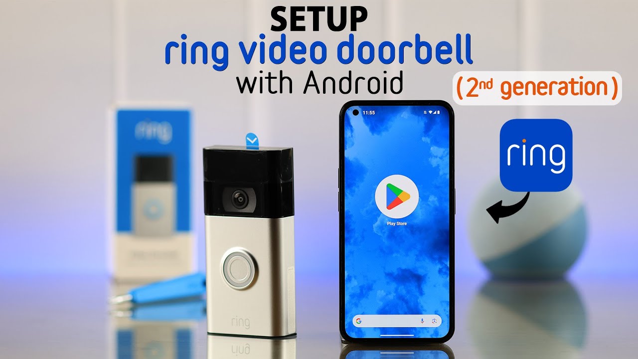 How to Setup Ring Video Doorbell on Android Phone! [Using App]