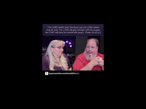 Morning Moments w/Seth & Tammy -  Ep 77 - King at the Flood - Psalm 29:10-11 (Portrait)