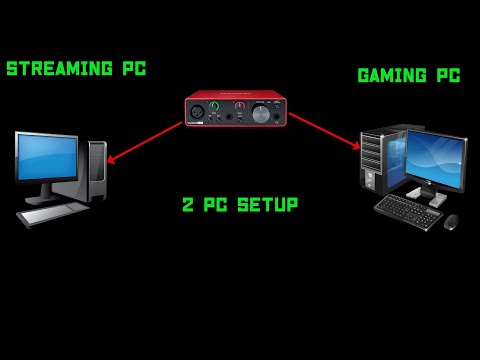 Focusrite solo 3rd gen in a 2 pc stream setup 1 mic 2 computers
