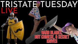 Tiny Man answering the Hard Hitting Questions about the Hardest Blades! - Tristate Tuesday LIVE!