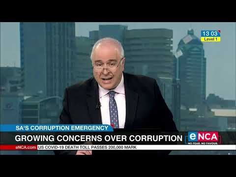 DISCUSSION SA corruption emergency
