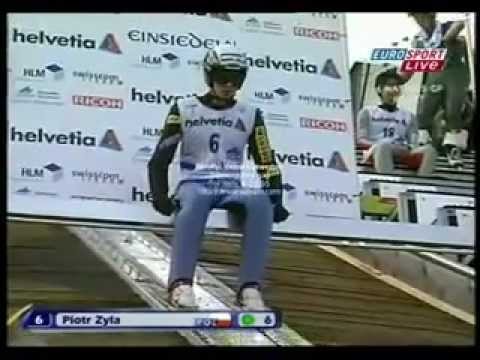 Piotr Żyła 95,5m - Einsiedeln K105 2007