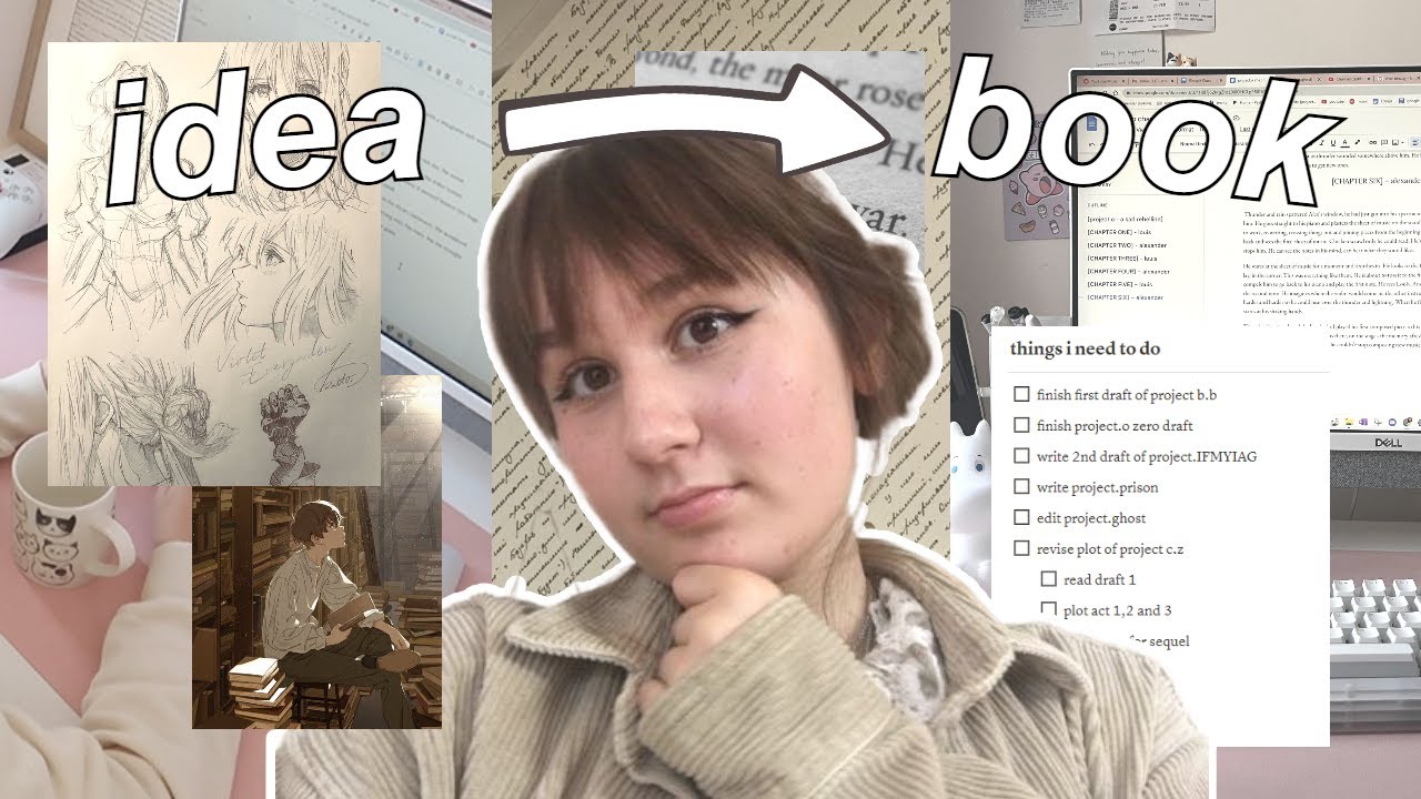 how to come up with a book idea ✒️💡(how i gain inspiration for my novels)