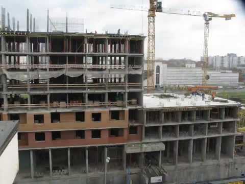 Building construction time lapse, 2010-2012