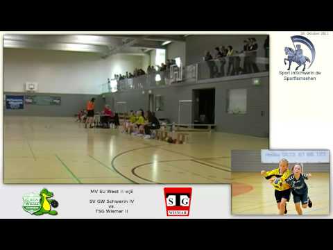Handball MV SU West II wJE 9:3 SV GW Schwerin IV vs. TSG Wismar II