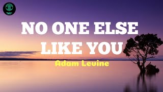 Adam Levine  - No One Else Like You (LYRICS)