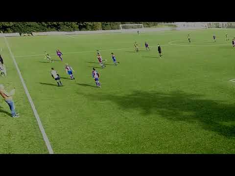 Keeper Sergio FC Abcoude O14-1 - AS80 O14-1 hele wedstrijd 2 oktober 2021