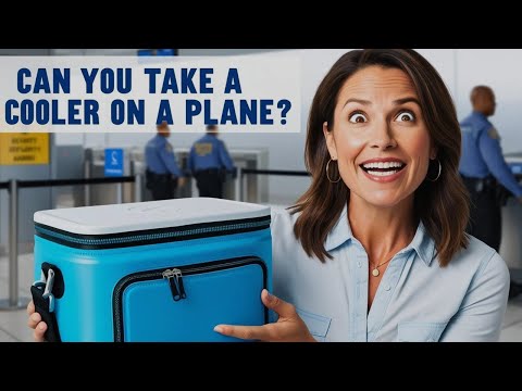 Can you take a cooler on a plane?