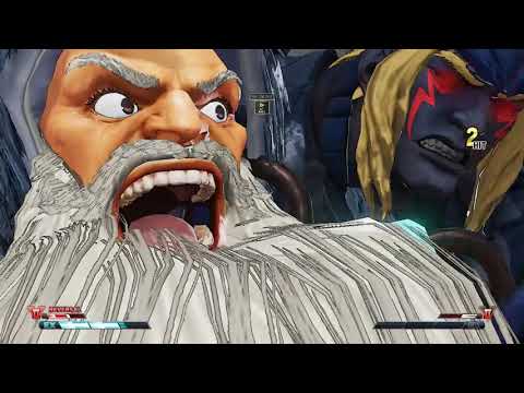 Itabashi Zangief (Zangief) vs donpachi89 (Alex) - Street Fighter 5 Arcade Edition Season 4