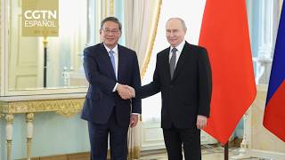 Primer ministro chino se reúne con el presidente de Rusia