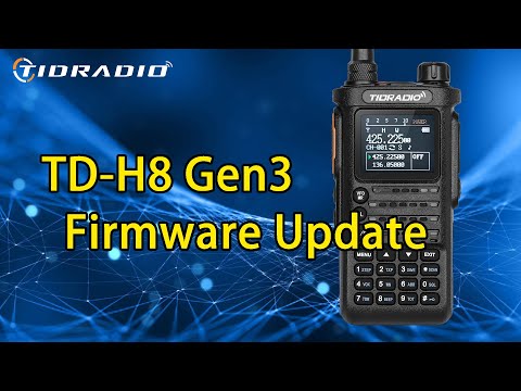 TD-H8 Gen3 Anleitung zum Aktualisieren der neuesten Firmware