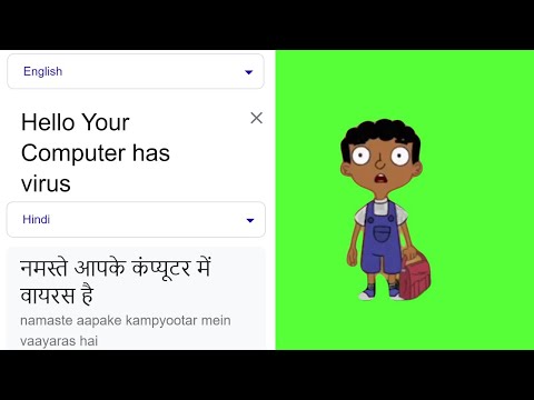 Hello Your Computer has virus meme in different languages