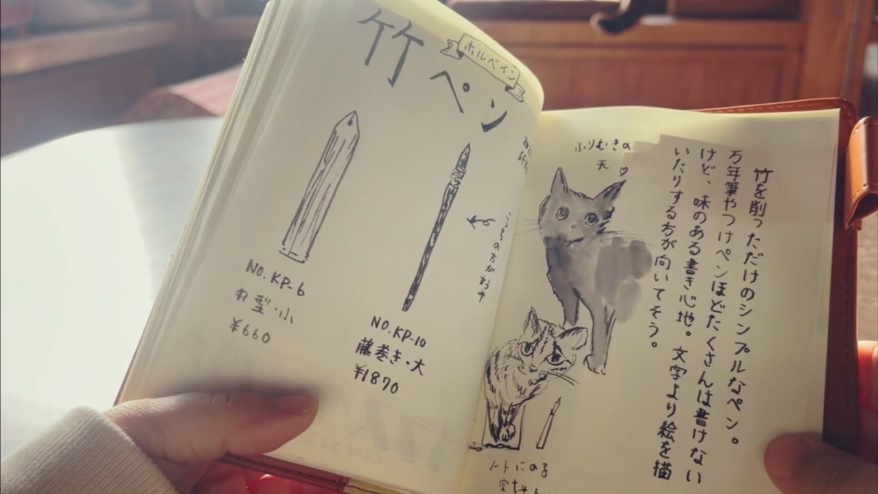 【ノートの中身】文房具ノート My stationery notebook