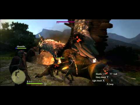 DRAGON'S DOGMA DEMO GAMEPLAY WALKTHROUGH! - COUNTRYSIDE QUEST - PART 2