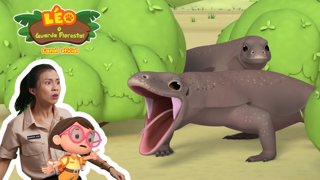 Dragão-de-komodo | Leo, O Guarda Florestal | Minisode | Animação