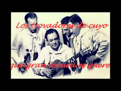 que gran locura es querer-los trovadores de cuyo