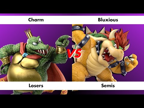 Charm Vs Bluxious - Loser's Semi Finals - Super Smash Bros Ultimate Weekly Tournament
