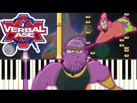 Thanos Vs Patrick - Cartoon Beatbox Battles (Piano Tutorial)