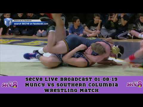 Muncy vs Southern Columbia Wrestling 1-8-19