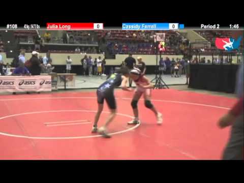 WM 43 KG - WTT Final Match #1 - Julia Long (WY) vs. Cassidy Ferrell (WOW)