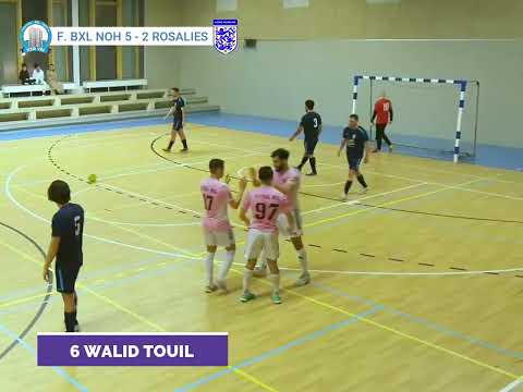 Résumé : Futsal BXL NOH v Futsal Lions Rosalies 8-6 (29/03/2024)
