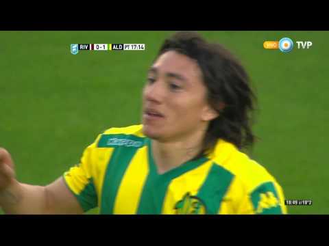 Gol de Luguercio. River 0 - Aldosivi 1 | Primera División 2015 - Fecha 28
