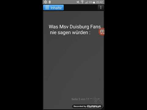 Was MSV Duisburg Fans nie sagen würden: