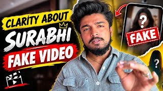 Download lagu Clarity about Surabhi fake video🙏😡 mp3