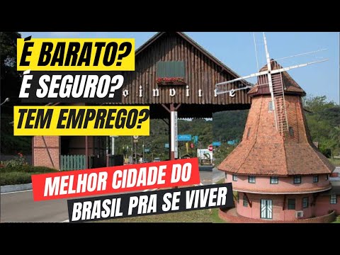 PQ JOINVILLE SC é a MELHOR CIDADE do Brasil para se viver? Custo de vida, segurança e empregos!