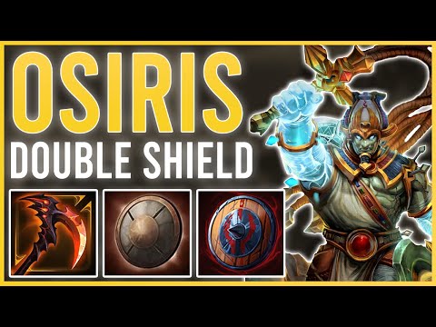 OSIRIS DOUBLE SHIELD OWNS SO HARD! -  Solo SMITE Gameplay #smite #smiteseason9