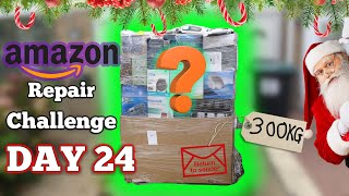 Christmas Eve Fixing Finale - FIXING AMAZON RETURNS PALLET | DAY 24 | 2025 ADVENT Challenge