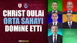"Christ Oulai, orta sahayı domine etti." l Samsunspor - Trabzonspor l 