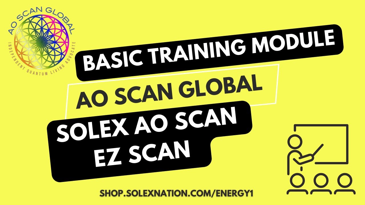 Solex AO SCAN Basic Training / EZ Scan Inner - Voice, Frequency Suggestion, Vitals and Comprehensive