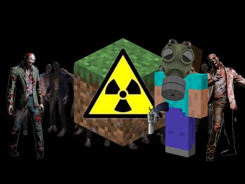 Minecraft mas é radioativo...