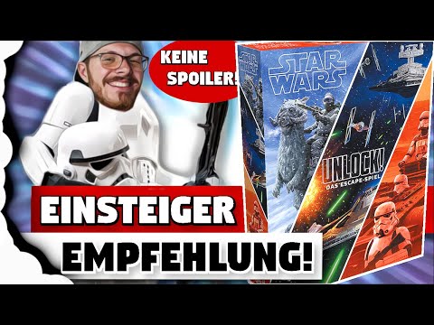 Unlock STAR WARS - Ein guter Einstieg in Escape Spiele (KEINE SPOILER!) | BrettMan Review
