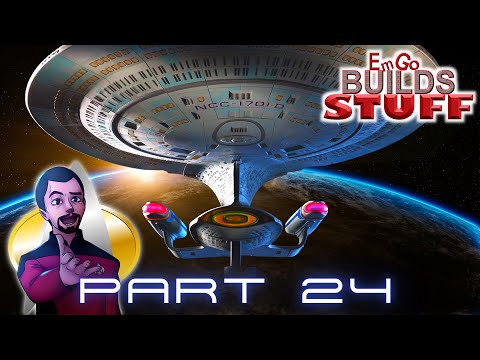 Eaglemoss Star Trek USS Enterprise NCC 1701-D Kit (Part 24): EmGo Builds Stuff