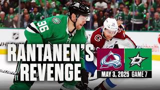 FULL REPLAY: Rantanen's Revenge | Avalanche vs Stars | May 3, 2025