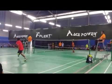 Badminton ~ Piala YAB Dato' Menteri Besar Selangor 2015 pusingan awal (MS) #2