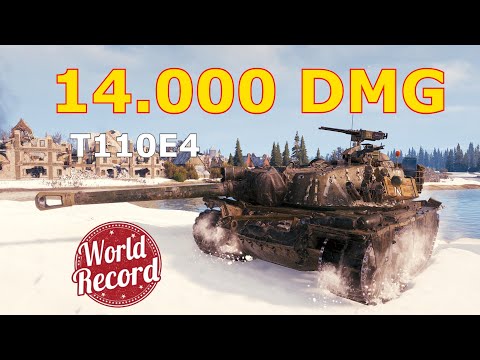 World of Tanks T110E4 - 3 Kills 14K Damage