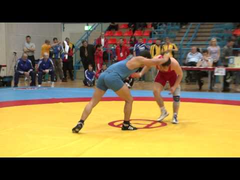 DM 2012 Freistil 74kg Ergün Aydin (BAY) vs. Georg Hath (NRW)