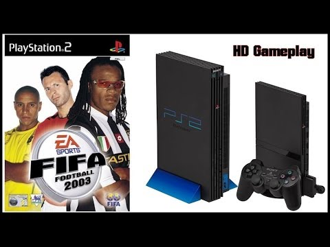 FIFA 2003 (PS2)(2002) Intro + Gameplay (HD) Juventus V Real Madrid