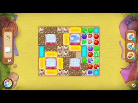 Gardenscapes 2289 Level - 23 moves - NO BooSTERS