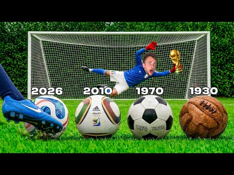 Ho segnato un GOL con ogni PALLONE dei MONDIALI!!