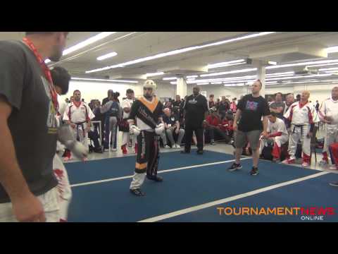 Unknown vs Dylan Suarez Men's WAKO Fighting at The New England Open 2014